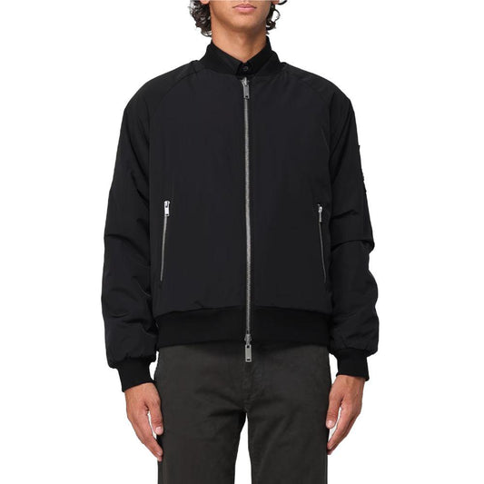 Moose Knuckles Black Nylon Jacket - Arichezz.store