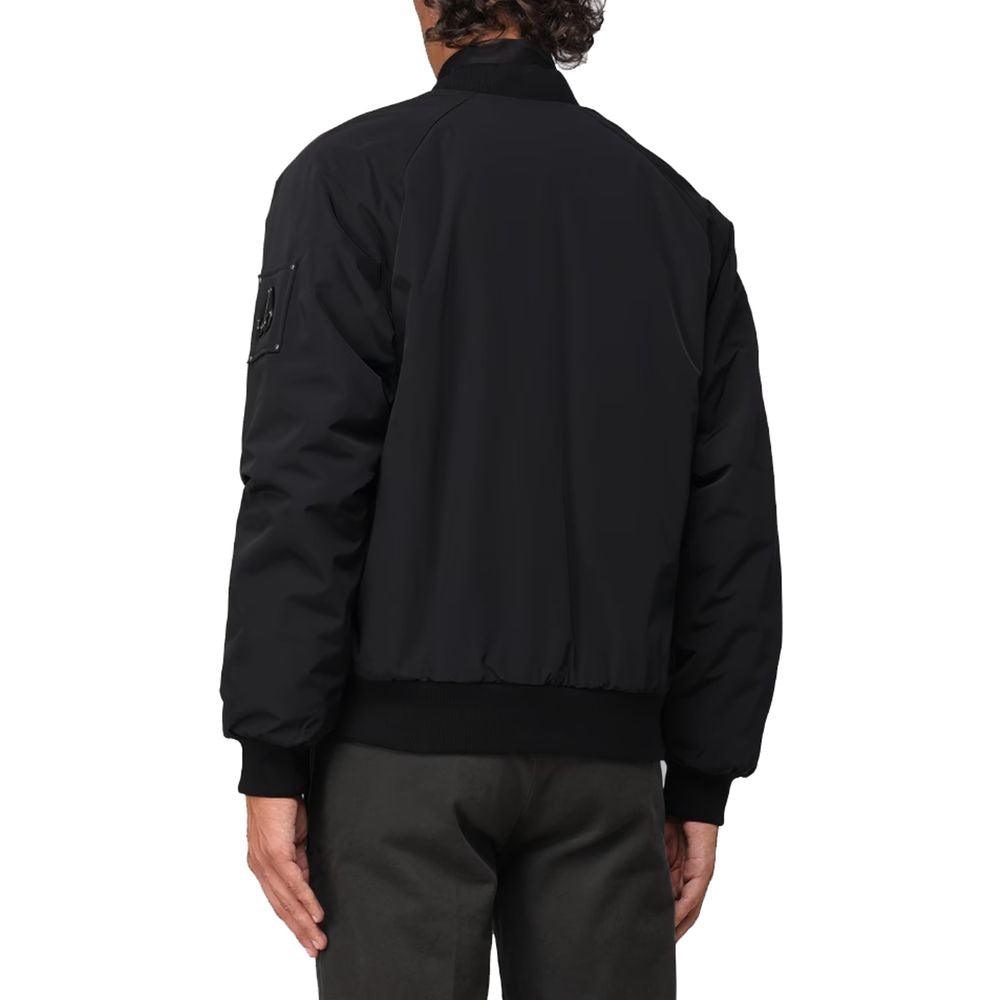 Moose Knuckles Black Nylon Jacket - Arichezz.store