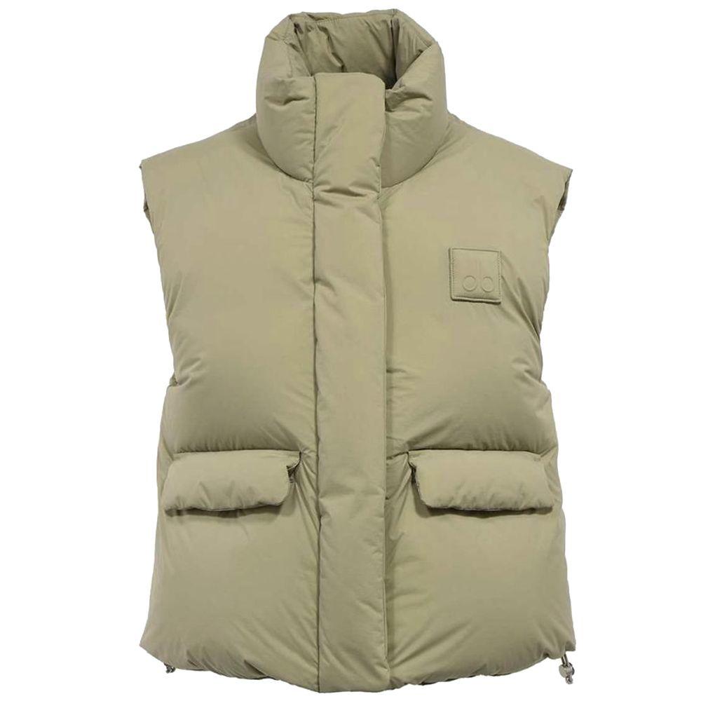 Moose Knuckles Green Nylon Down Vest - Arichezz.store