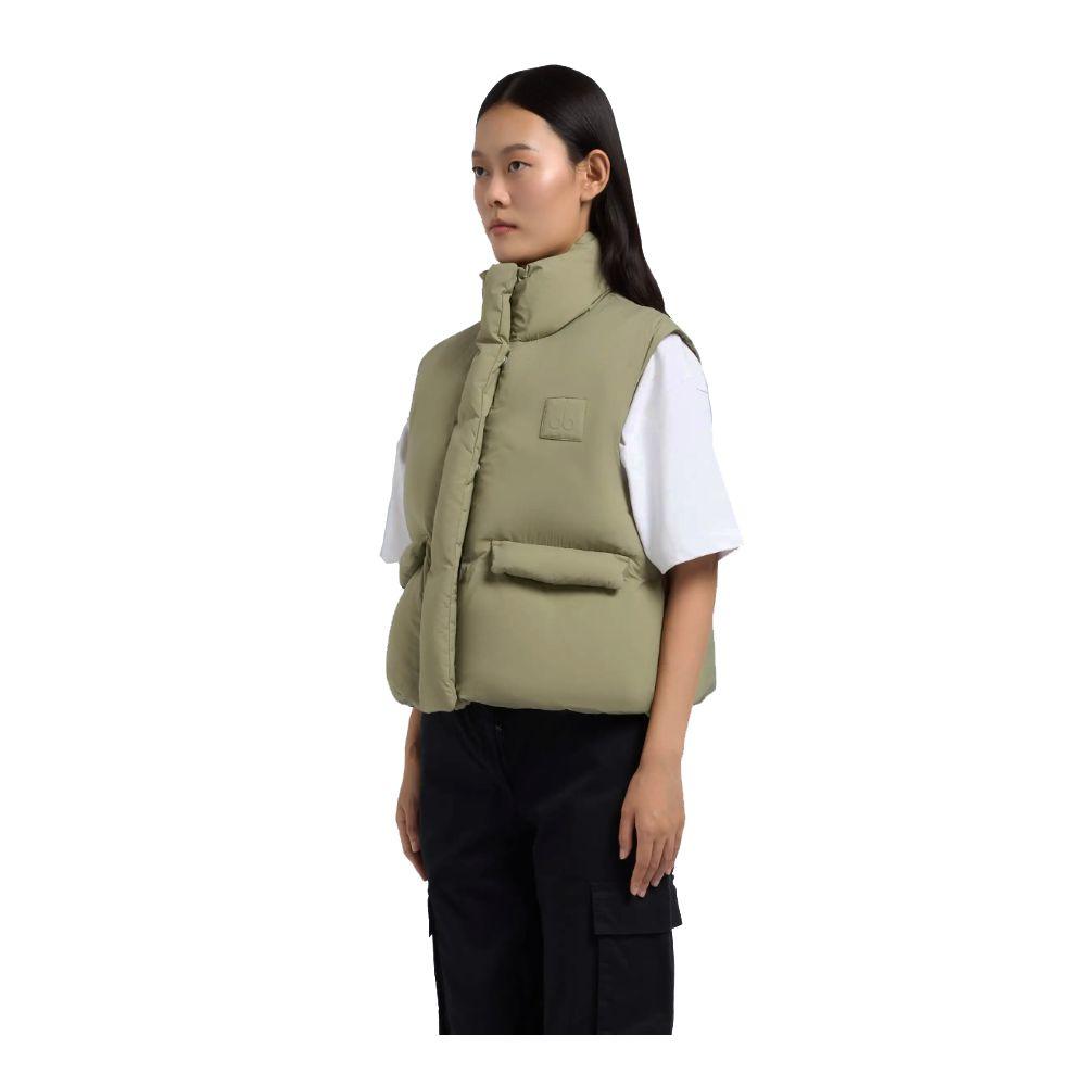 Moose Knuckles Green Nylon Down Vest - Arichezz.store