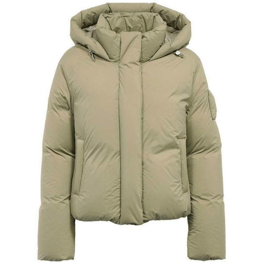 Moose Knuckles Green Nylon Down Jacket - Arichezz.store