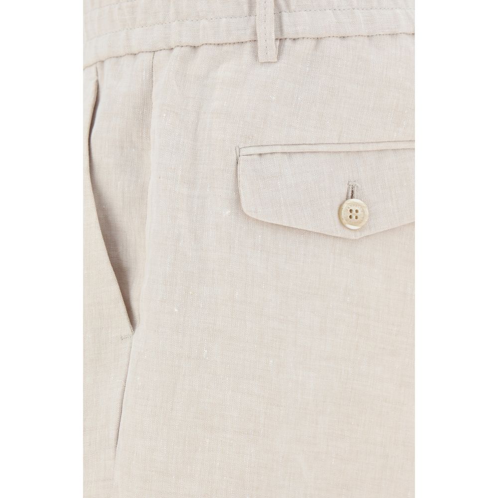 Brunello Cucinelli Linen Shorts - Arichezz.store