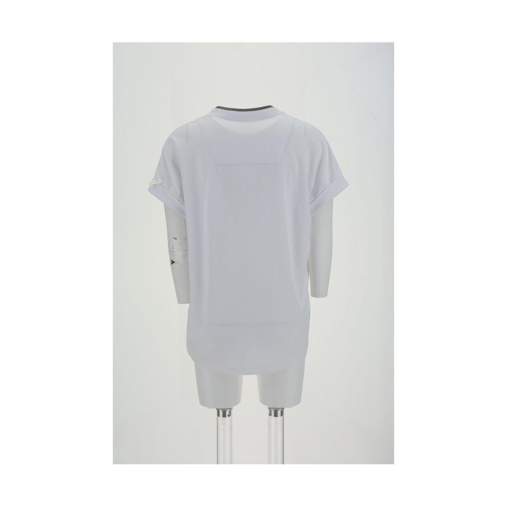 Brunello Cucinelli T-Shirt with embellishments - Arichezz.store