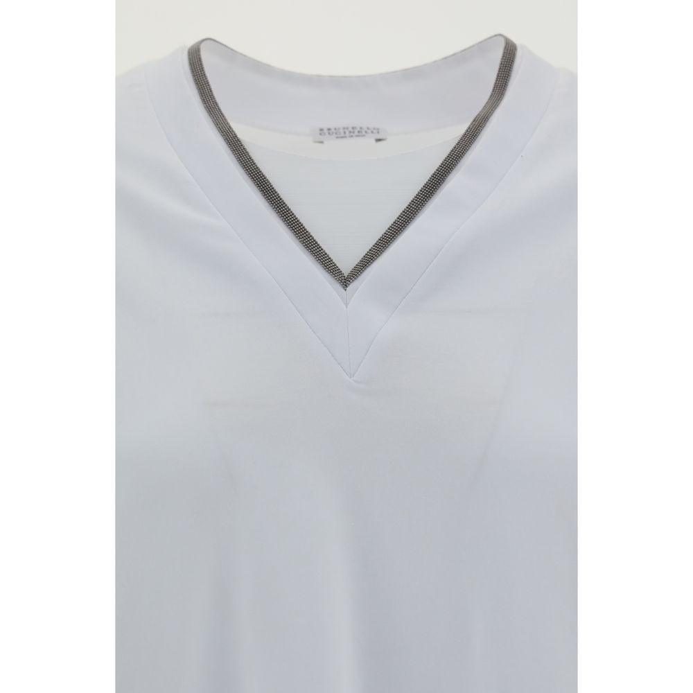 Brunello Cucinelli T-Shirt with embellishments - Arichezz.store