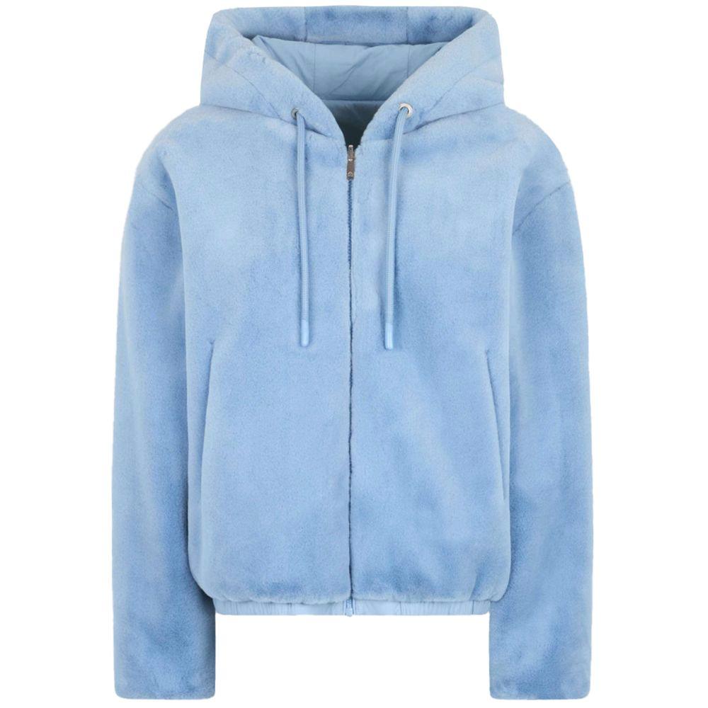 Moose Knuckles Light Blue Reversible Nylon Down Jacket - Arichezz.store