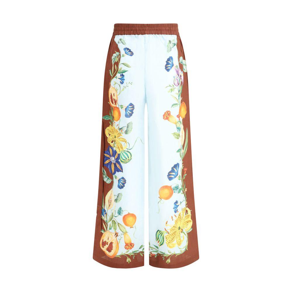 Alemais Dahlia Floral Pants - Arichezz.store