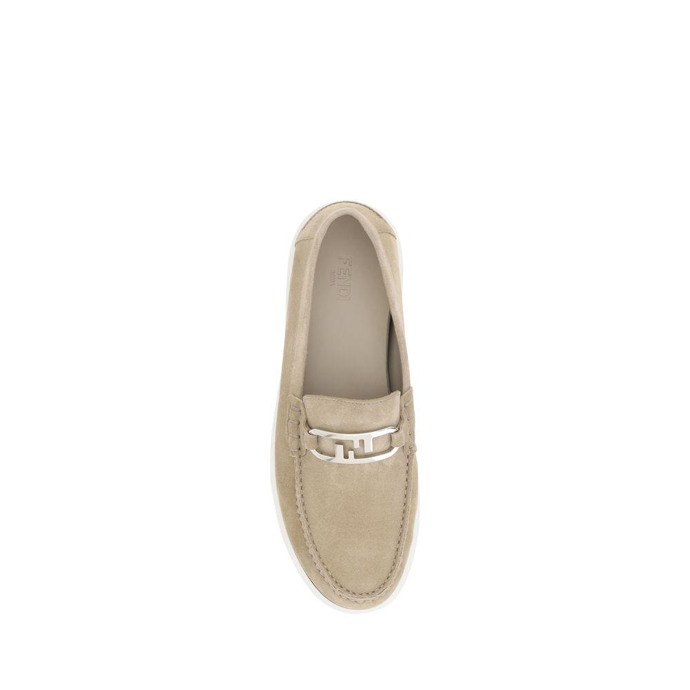 Fendi Suede leather Loafers - Arichezz.store