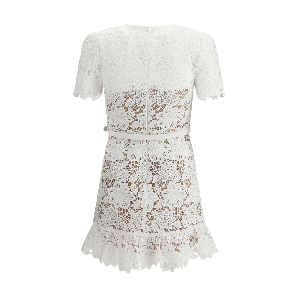 Self-Portrait Lace Mini Dress - Arichezz.store