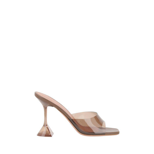 Amina Muaddi Lupita Glass Slipper Sandals - Arichezz.store