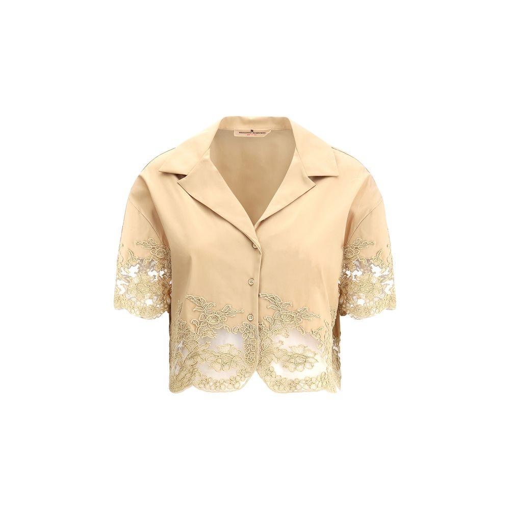 Ermanno Scervino Lace detail Shirt - Arichezz.store