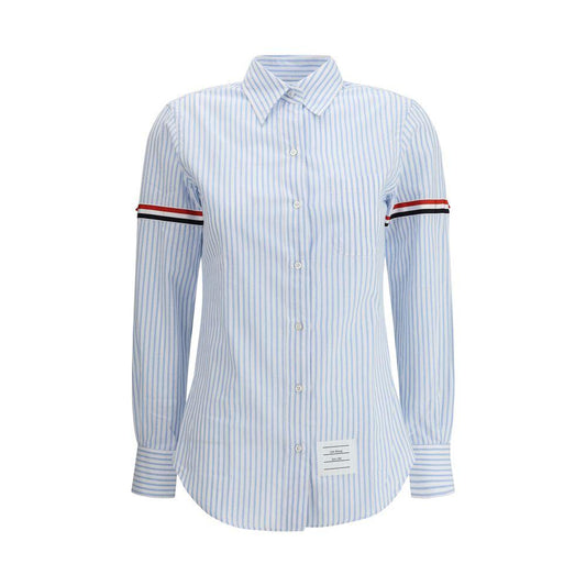 Thom Browne Striped Shirt with colored bands - Arichezz.store