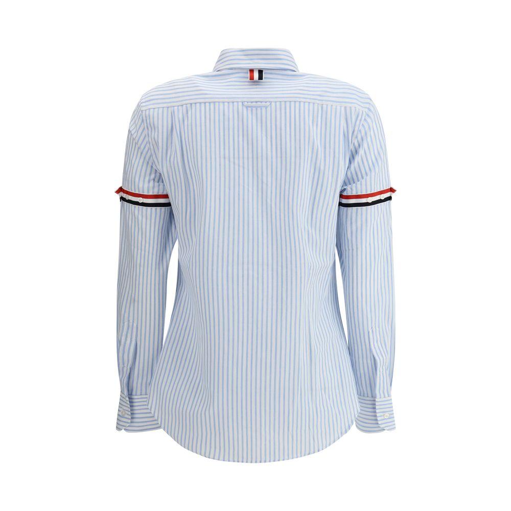 Thom Browne Striped Shirt with colored bands - Arichezz.store