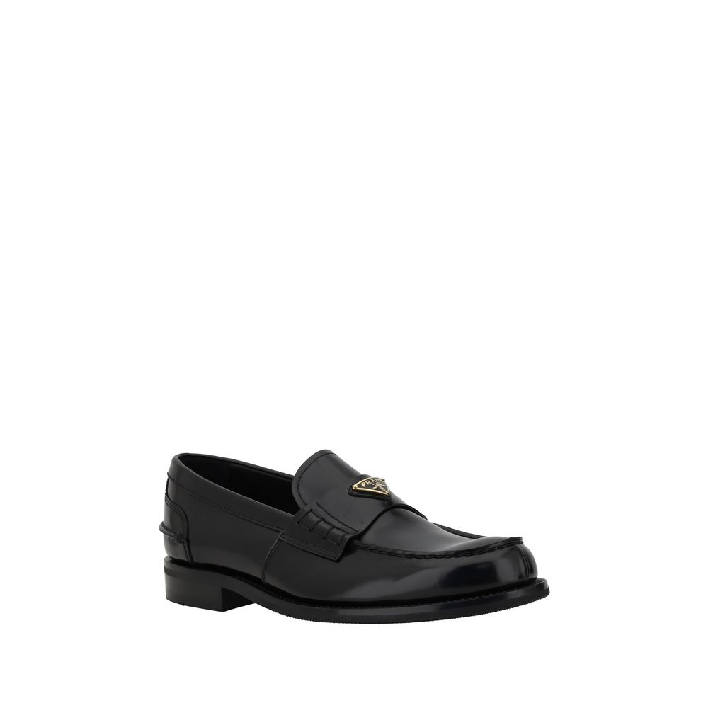 Prada Triangular plaque Loafers - Arichezz.store