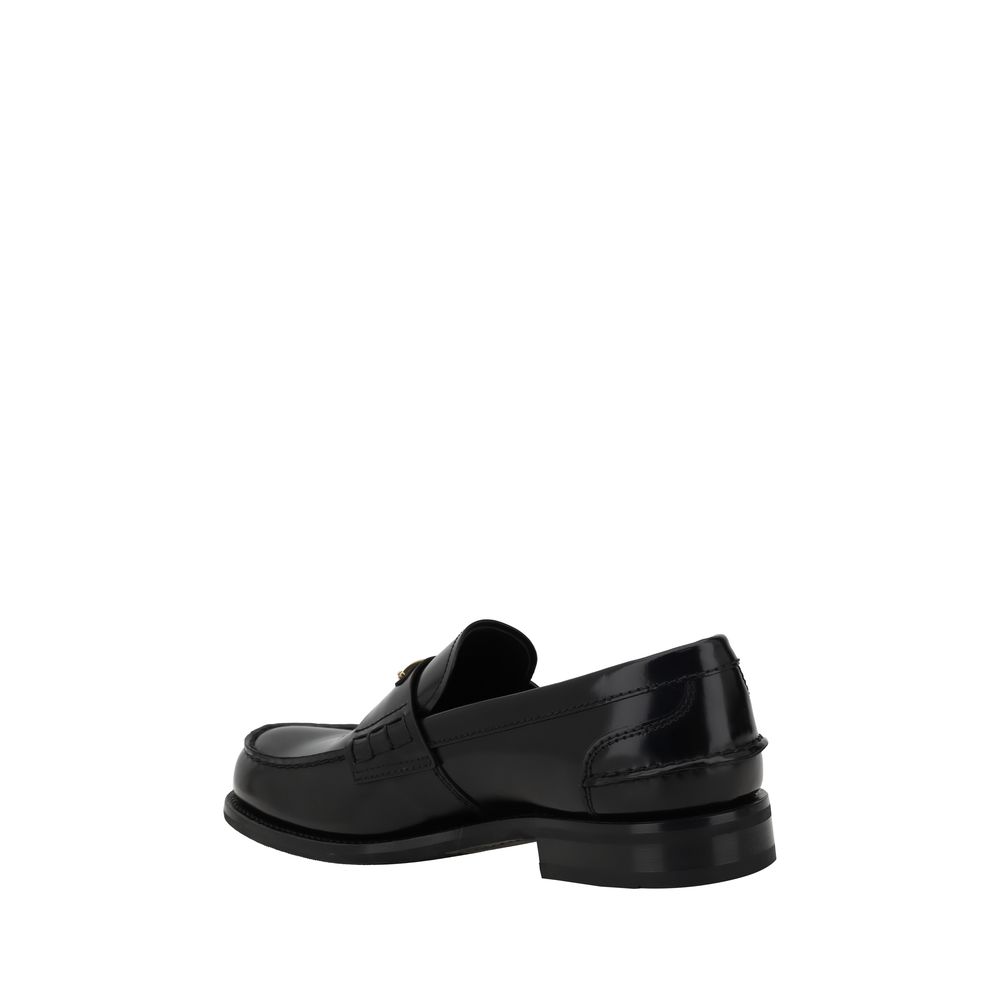 Prada Triangular plaque Loafers - Arichezz.store