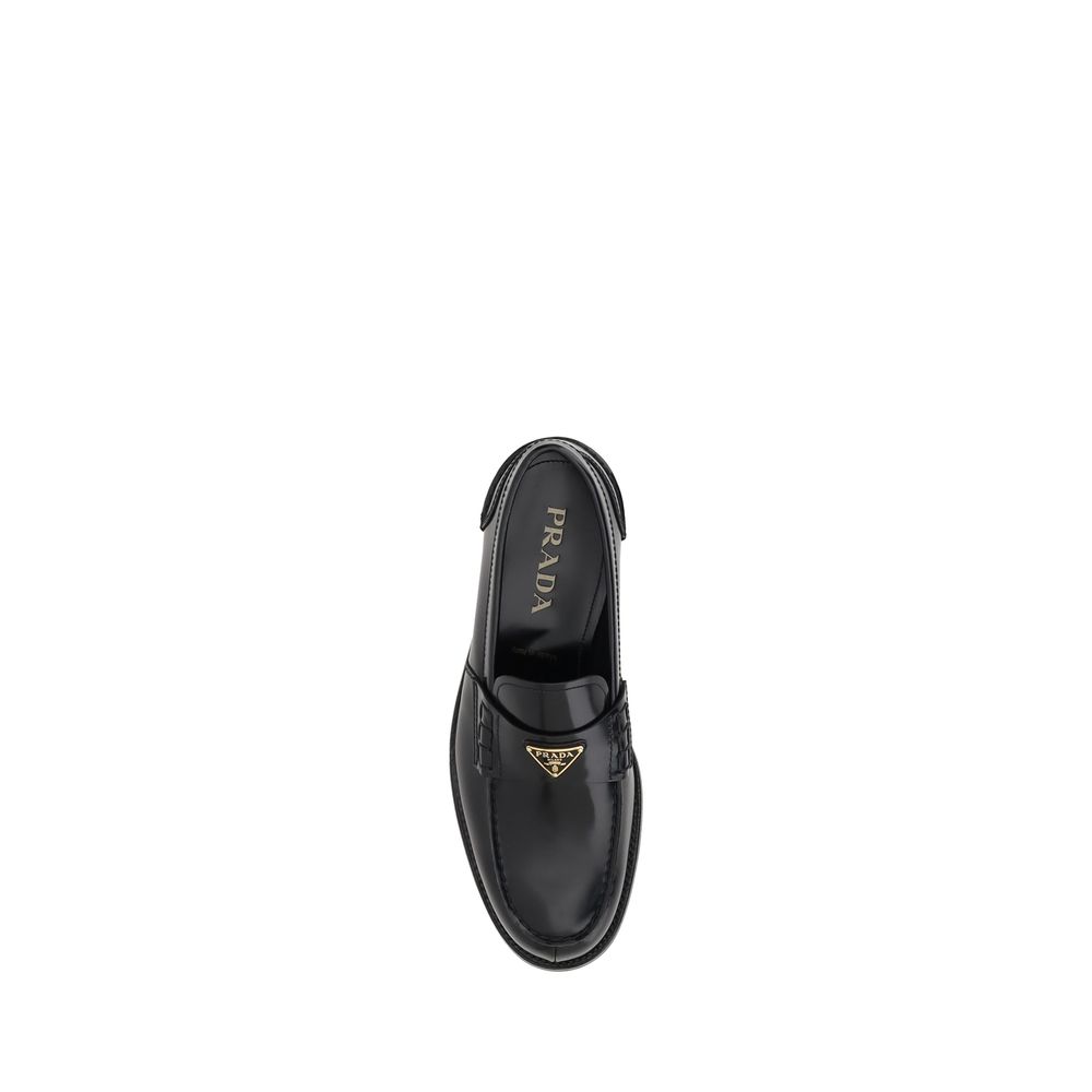 Prada Triangular plaque Loafers - Arichezz.store