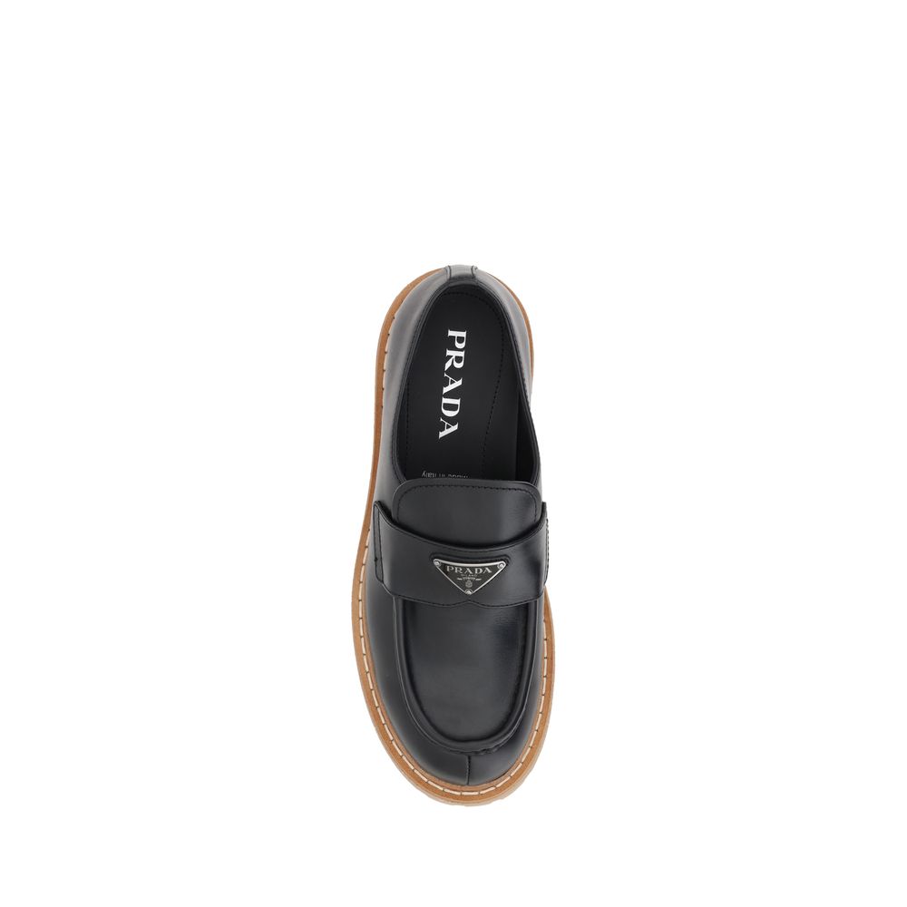 Prada Leather Loafers - Arichezz.store