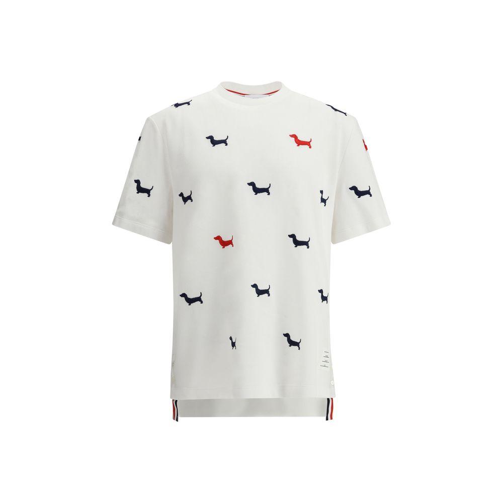 Thom Browne T-Shirt with dachshunds - Arichezz.store