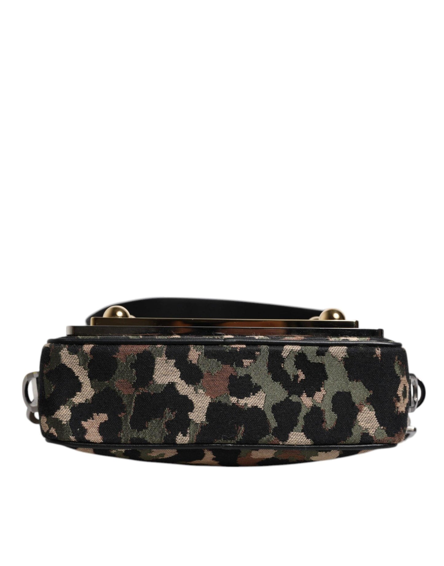 Dolce & Gabbana Multicolor Leopard Jacquard DG Logo Crossbody Bag - Arichezz.store