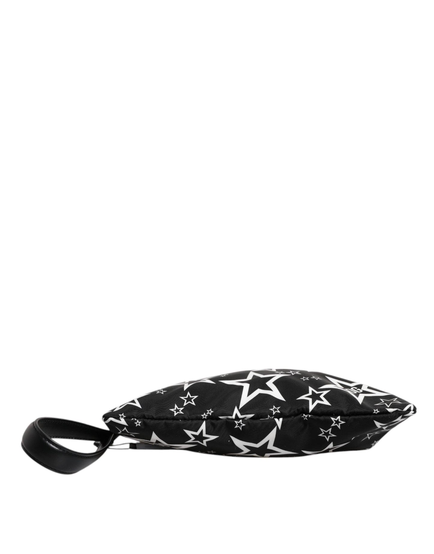 Dolce & Gabbana Black White Stars Pattern Clutch Pouch Bag - Arichezz.store