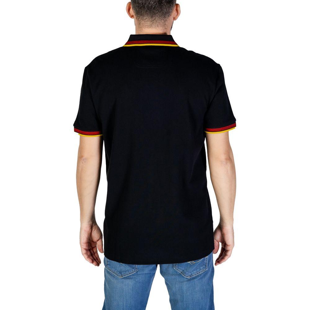 Hugo Boss Black Cotton Polo Shirt - Arichezz.store