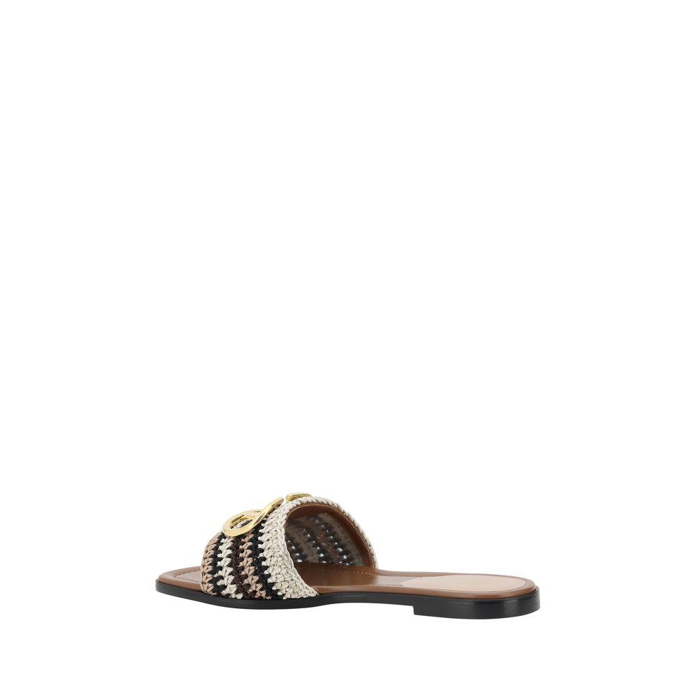 Valentino Garavani Crochet Sandals - Arichezz.store