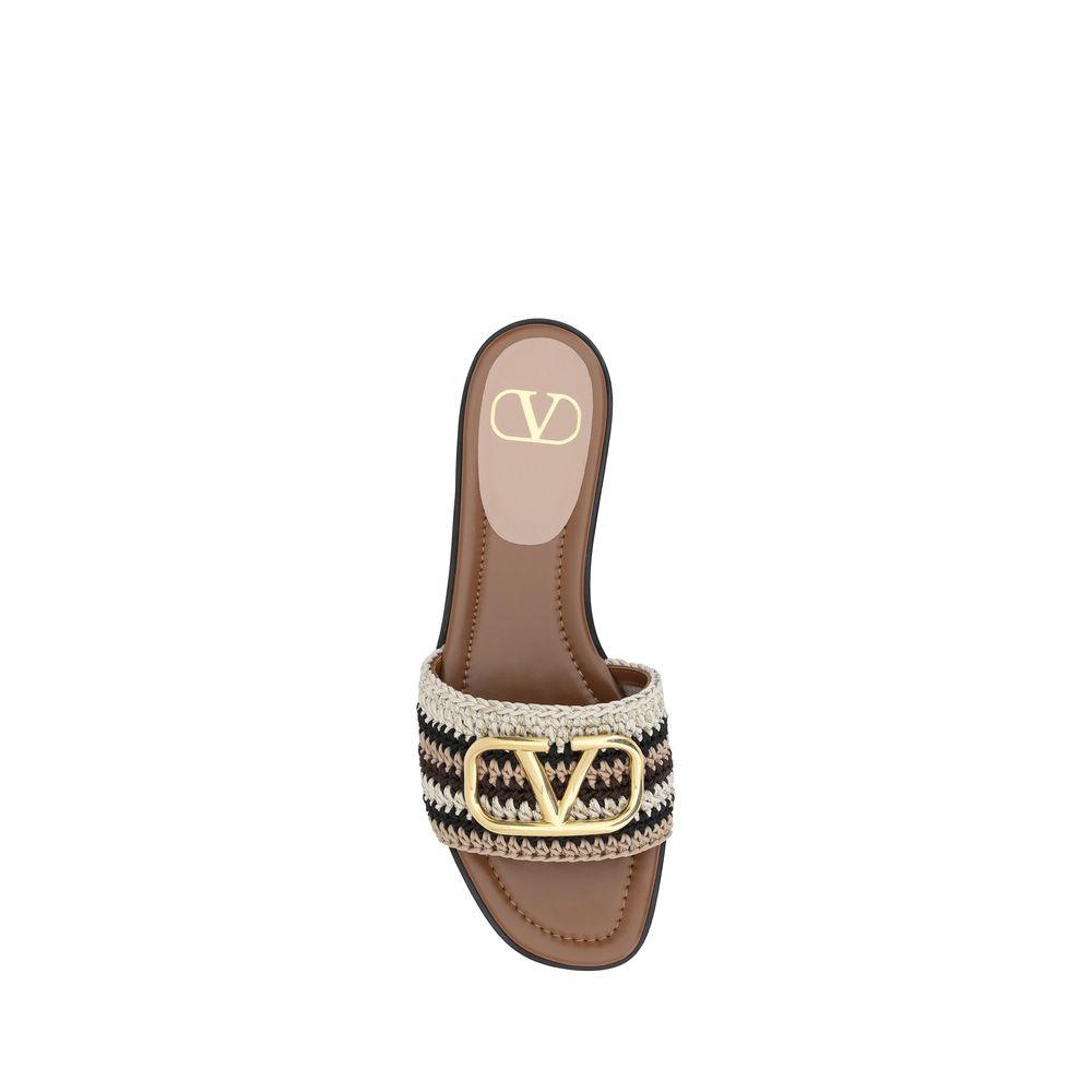 Valentino Garavani Crochet Sandals - Arichezz.store