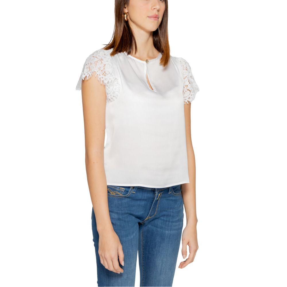 Guess White Polyester Shirt - Arichezz.store