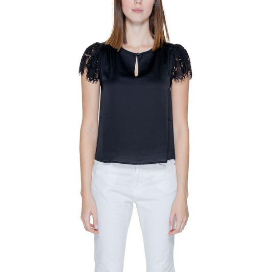 Guess Black Polyester Shirt - Arichezz.store