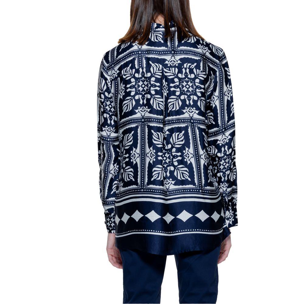 Street One Blue Viscose Sweater - Arichezz.store