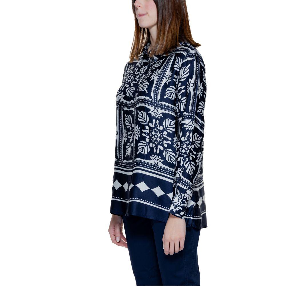 Street One Blue Viscose Sweater - Arichezz.store