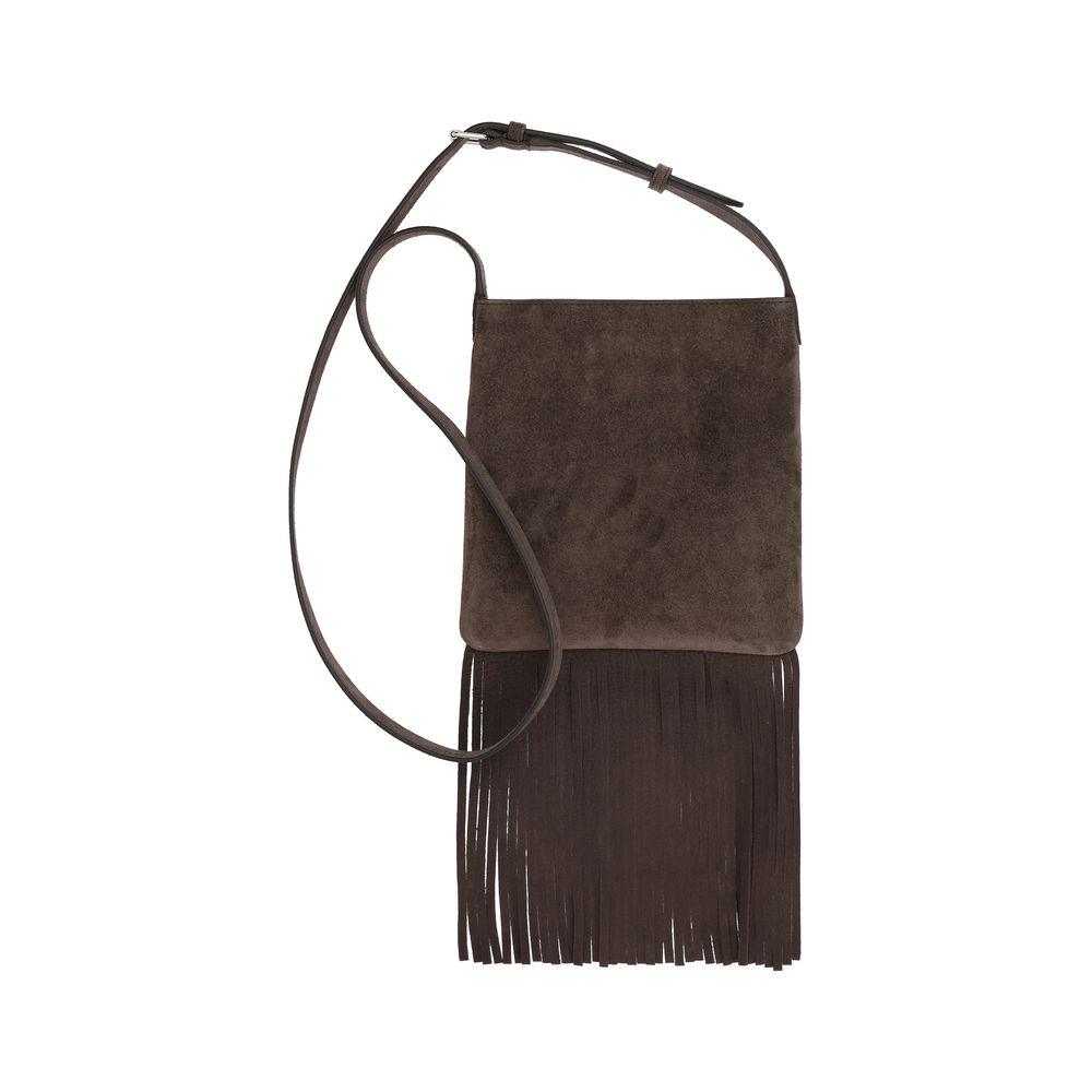 Valentino Garavani Suede Shoulder Bag - Arichezz.store