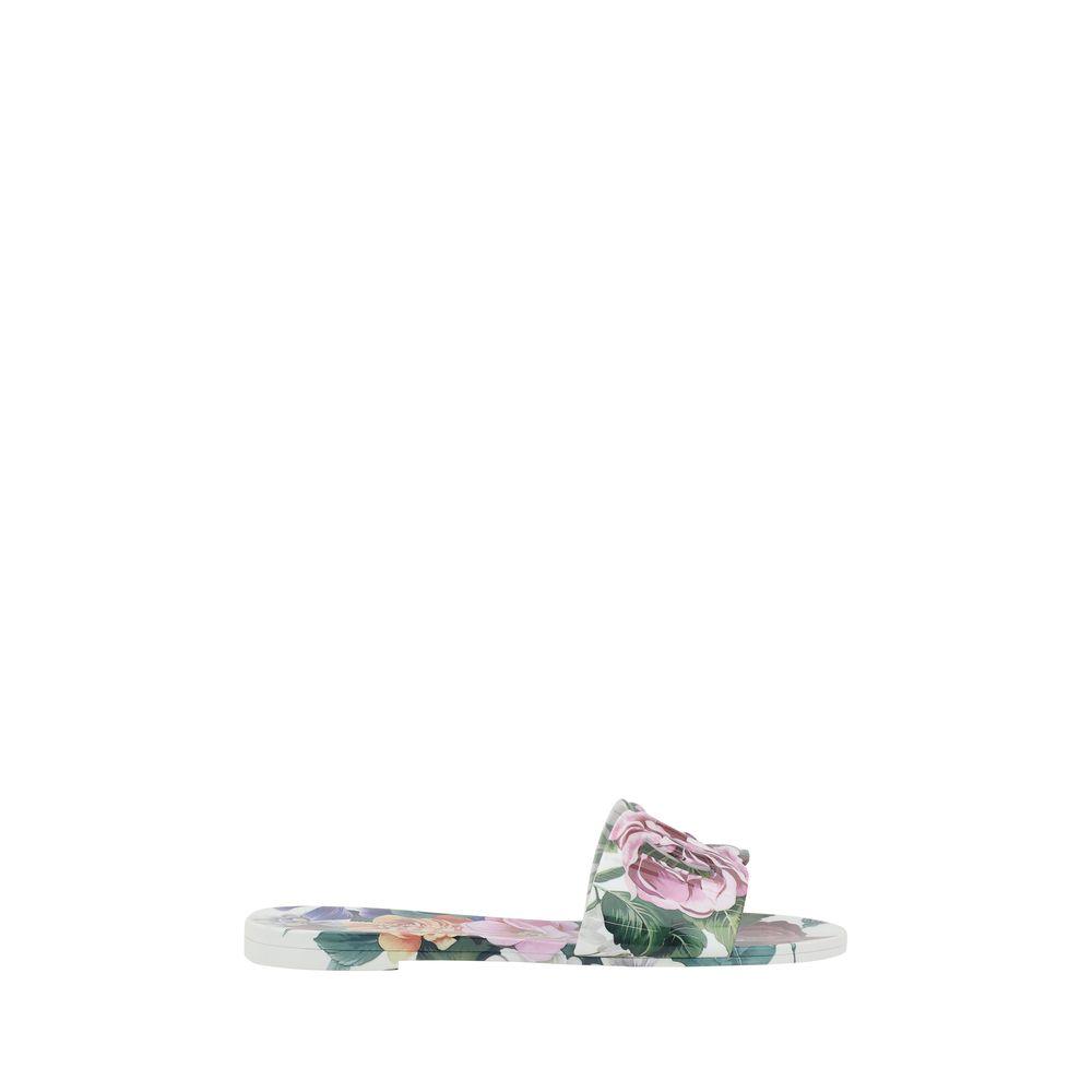 Dolce & Gabbana Sandals with flowers - Arichezz.store