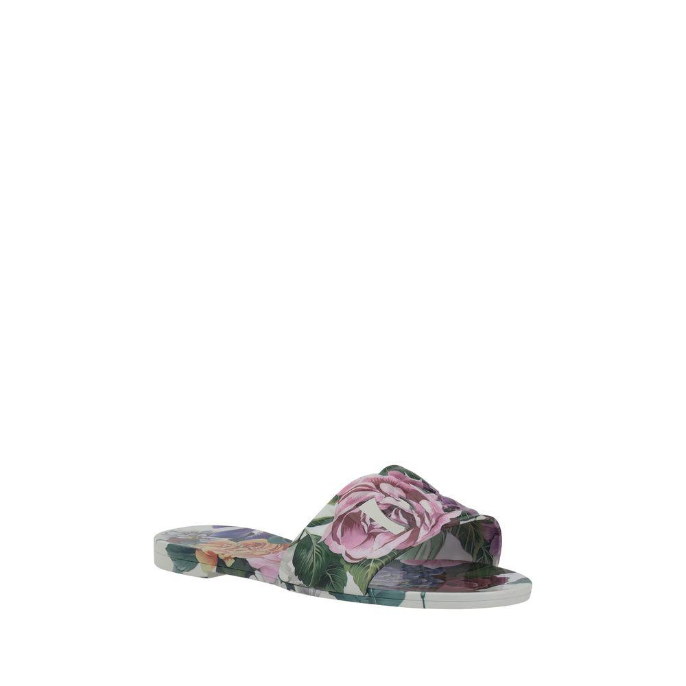 Dolce & Gabbana Sandals with flowers - Arichezz.store