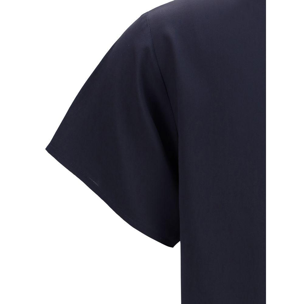 P.A.R.O.S.H. Short sleeve silk Top - Arichezz.store