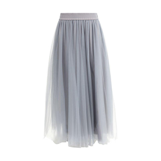 Fabiana Filippi tulle Midi Skirt - Arichezz.store