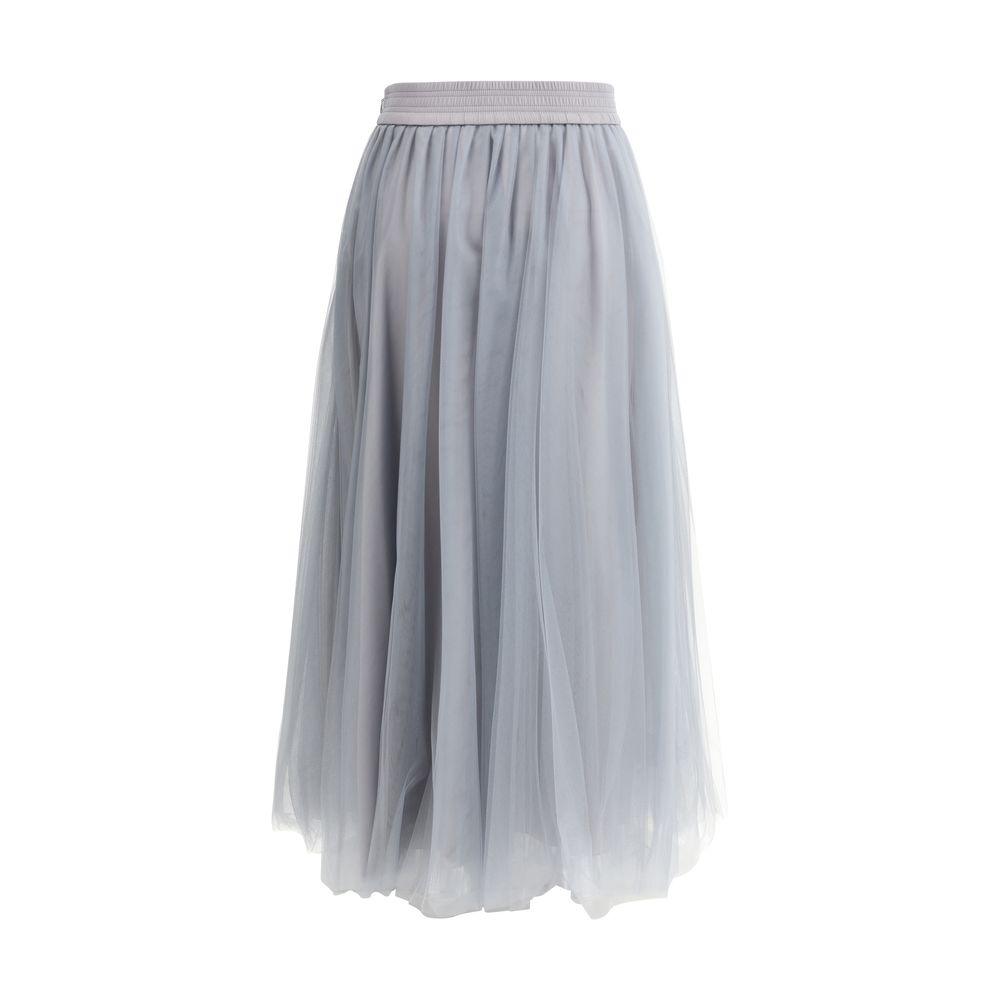 Fabiana Filippi tulle Midi Skirt - Arichezz.store