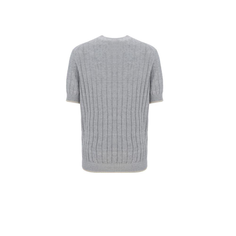 Brunello Cucinelli Ribbed T-Shirt - Arichezz.store