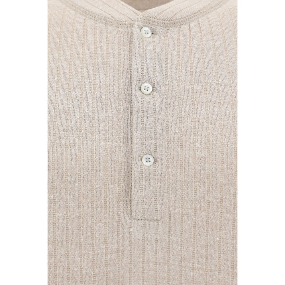 Brunello Cucinelli Linen Polo Shirt - Arichezz.store