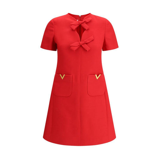 Valentino Pap Mini Dress with cut-out - Arichezz.store