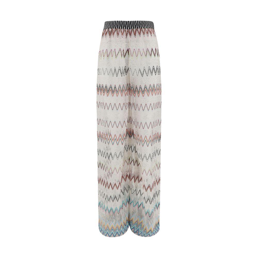 Missoni Zig zag patterned mesh Pants - Arichezz.store