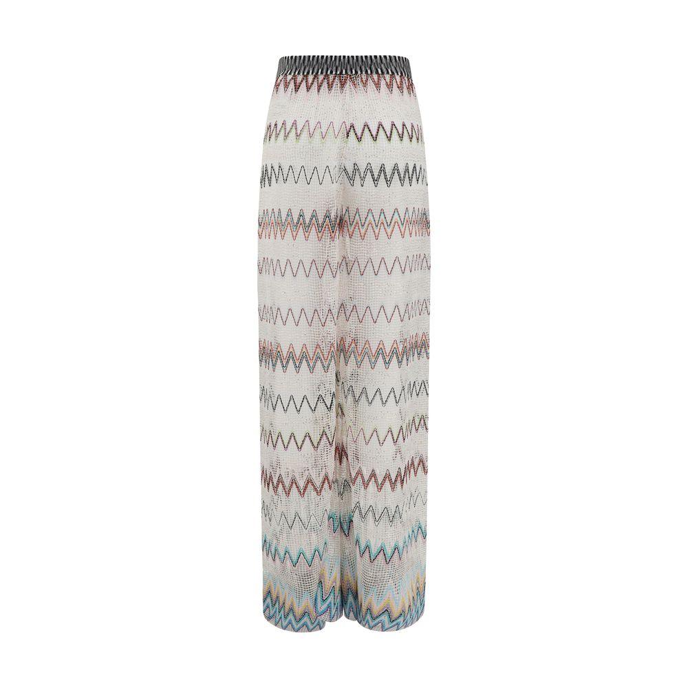 Missoni Zig zag patterned mesh Pants - Arichezz.store