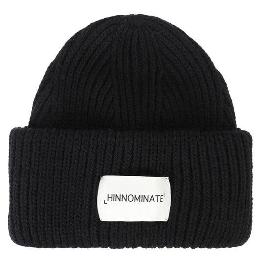 Hinnominate Black Acrylic Hats & Cap - Arichezz.store