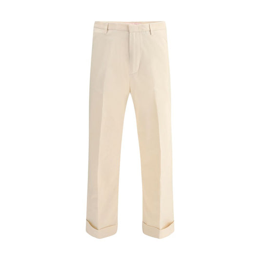 Valentino Pap Wide leg cotton Pants - Arichezz.store