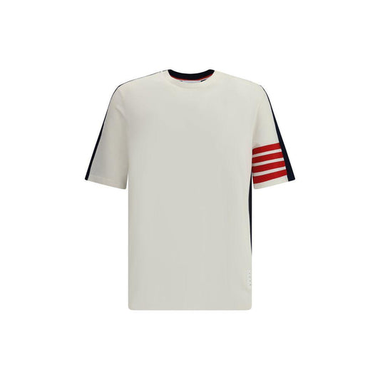 Thom Browne T-Shirt with iconic bands - Arichezz.store