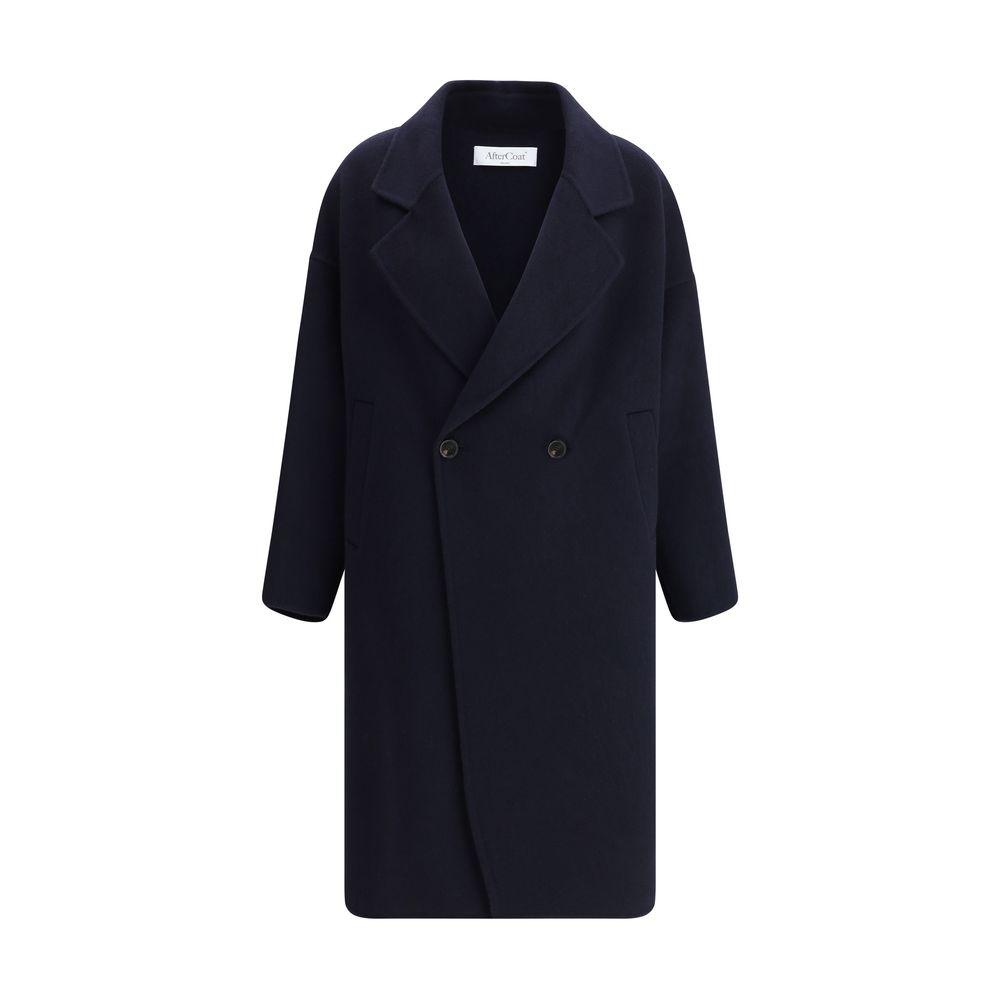 Aftercoat Double-breasted long Coat - Arichezz.store