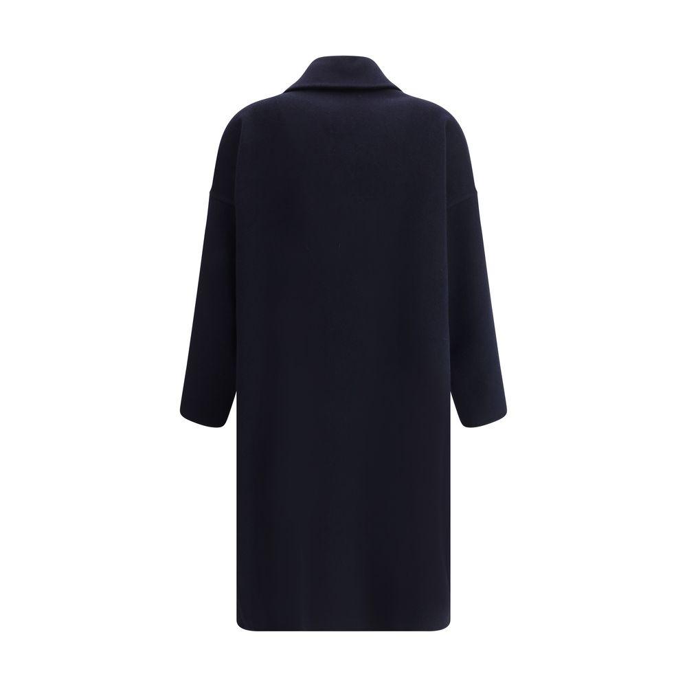 Aftercoat Double-breasted long Coat - Arichezz.store