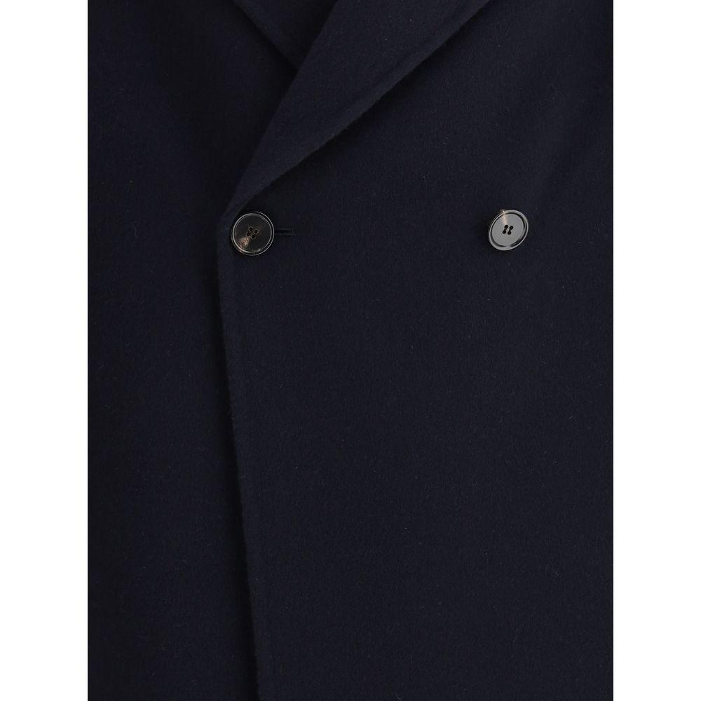 Aftercoat Double-breasted long Coat - Arichezz.store