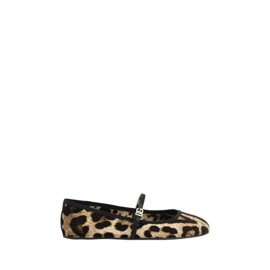 Dolce & Gabbana Leopard-print ballerinas - Arichezz.store