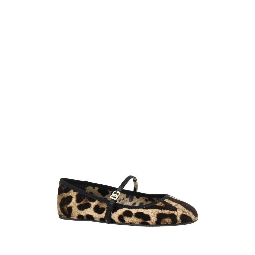 Dolce & Gabbana Leopard-print ballerinas - Arichezz.store