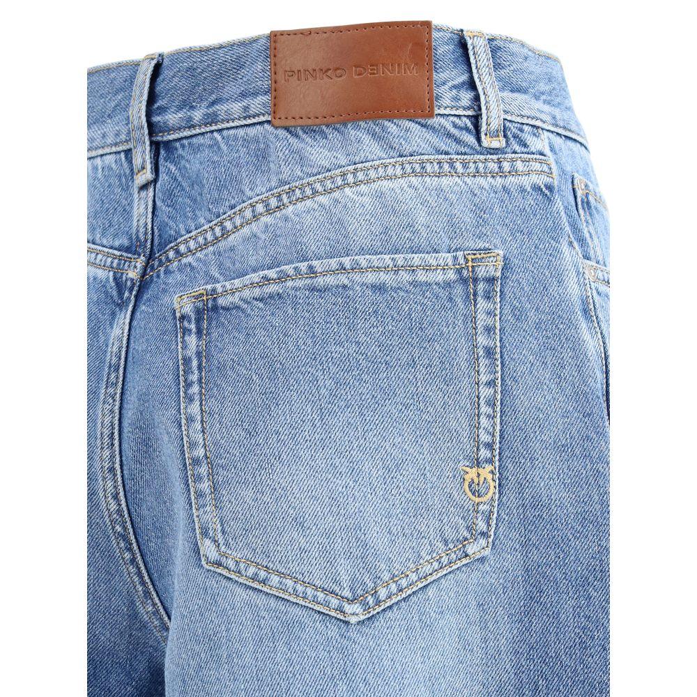 PINKO Knee-length denim shorts - Arichezz.store